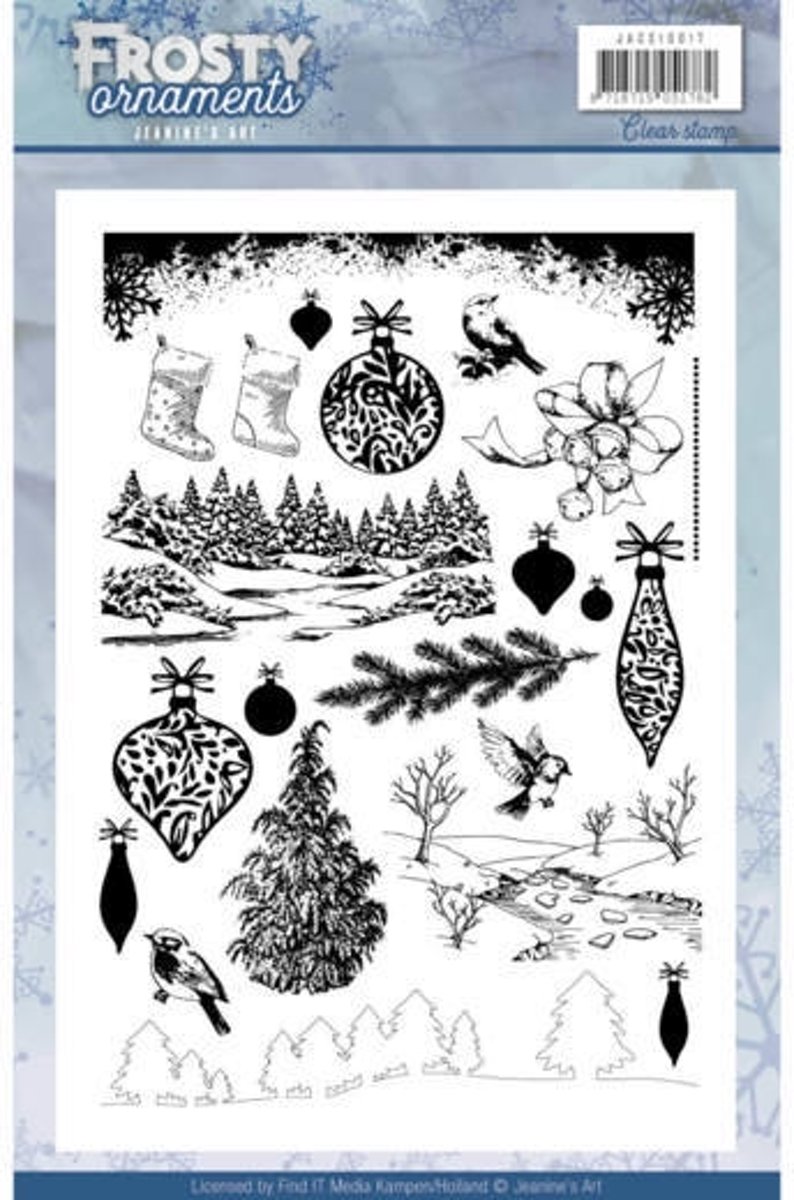 Stempel - Jeanines Art - Frosty Ornaments